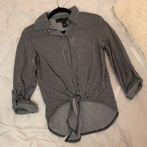 Rue21 Striped Button Down